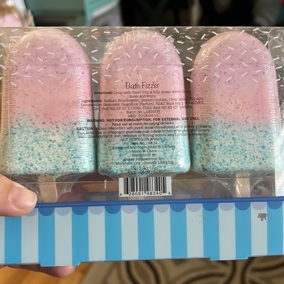 PURE Passion Fizzy Bath Treat Berry Smoothie Pop NIB - Picture 3 of 3